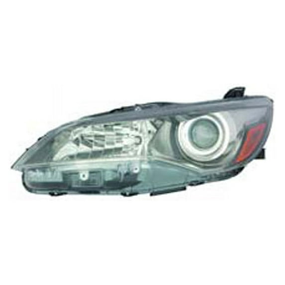 Headlight Assembly - Cooling Direct Fit/For 15-17 Toyota Camry/Camry-Hybrid SE/XSE - Left Hand Driver, Halogen Type, NSF Certified - 8115006C70