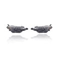 thumbnail image 1 of Headlight Assembly - Cooling Direct Fit/For 17-19 Toyota Corolla- SE/XLE/XSE/50th-Anniversary - Multi-LED With LED Accent - Pair, Left Driver + Right Passenger Set - CAPA - 8111002M90, 8115002M90, 1 of 4