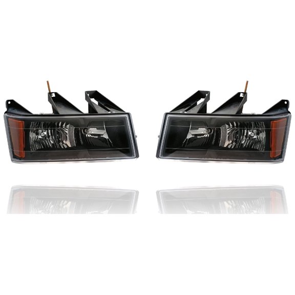 Headlight Assembly - Cooling Direct Fit/For 20766570; 20766569 04-12 Colorado Canyon (Exclude Xtreme) - Right Hand + Left Hand Pair, Composite Fits select: 2011-2012 CHEVROLET COLORADO LT