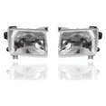 thumbnail image 1 of Headlight Assembly - Cooling Direct Fit/For 260103S525, 260607B425 98-00 Nissan Frontier Pickup, 00-01 Xterra - Pair, Left Driver + Right Passenger Set, 1 of 4