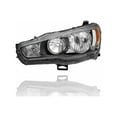 thumbnail image 1 of Headlight Assembly - Cooling Direct Fit/For 8301C361 09-17 Mitsubishi Lancer, 09-15 Evolution, 09-17 Sportback - Halogen, Left Hand - Driver, NSF, 1 of 2