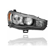Headlight Assembly - Cooling Direct Fit/For 8301C362 09-17 Mitsubishi Lancer, 09-15 Evolution, 09-17 Sportback - Halogen, Right Hand - Passenger, NSF