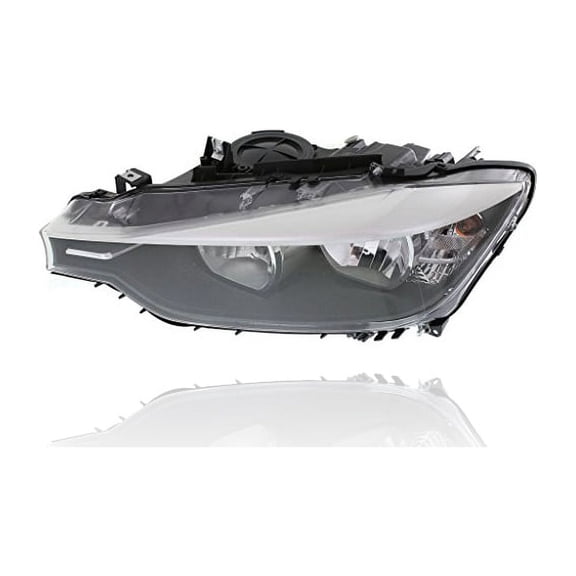 Headlight Assembly - Cooling Direct Fit/For BM2502169 12-15 BMW 3-Series Sedan, 14-15 Wagon - Head Light Assembly, Left Hand Driver, Halogen Fits select: 2012-2015 BMW 328, 2013-2015 BMW 320