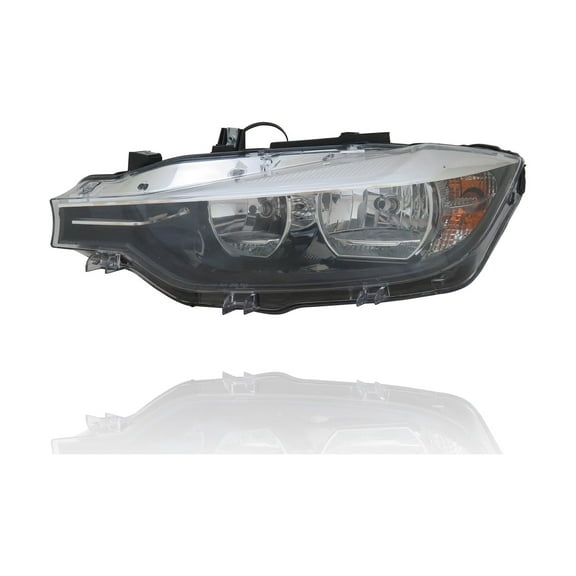 Headlight Assembly - Cooling Direct Fit/For BM2518166 16-18 BMW 3-Series-Sedan, 16-18 Wagon, 16-18 Hybrid - Left Hand - Driver, Halogen