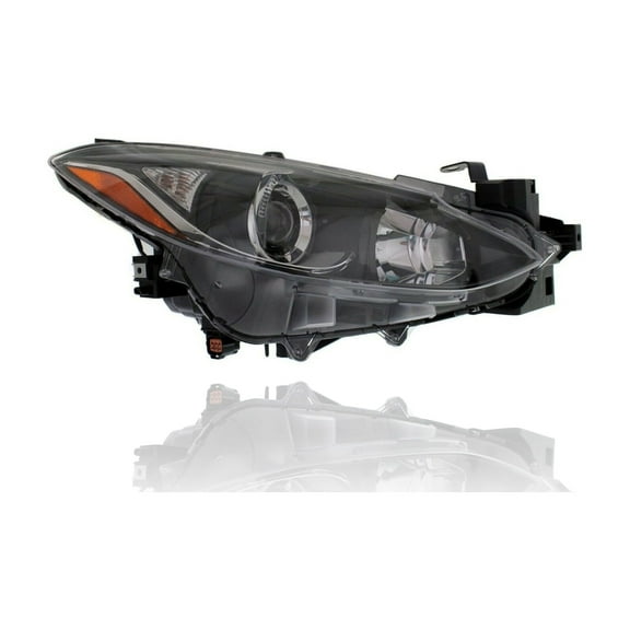 Headlight Assembly - Cooling Direct Fit/For BPW1510K0 14-16 Mazda Mazda3 Hatchback, 14-16 Sedan - Halogen (Right Hand - Passenger) CAPA Fits select: 2015-2016 MAZDA 3 SPORT, 2014 MAZDA 3 TOURING