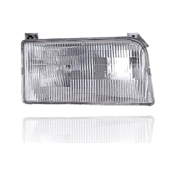 Headlight Assembly - Cooling Direct Fit/For F2TZ13008A 92-97 Ford Pickup, 92-96 Bronco - Right Hand - Passenger Fits select: 1992-1997 FORD F150, 1992-1997 FORD F250