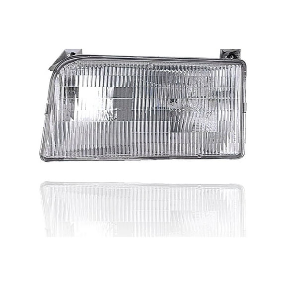 Headlight Assembly - Cooling Direct Fit/For F2TZ13008B 92-97 Ford Pickup, 92-96 Bronco - Left Hand - Driver Fits select: 1992-1997 FORD F150, 1992-1997 FORD F250
