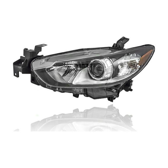 Headlight Assembly - Cooling Direct Fit/For MA2518160 14-20 Mazda Mazda6 - Left Hand - Driver, Halogen, CAPA
