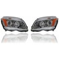 thumbnail image 1 of Headlight Assembly - Cooling Direct Fit/For MB2503188; MB2502188 10-12 Mercedes-Benz GLK-Class - Pair Left and Right, Halogen, NSF, 1 of 4