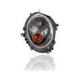 thumbnail image 1 of Headlight Assembly - Cooling Direct Fit/For MC2503105 07-13 Cooper-Hatch, 09-15 Convertible - Right Hand, Halogen, Yellow-Turn Indicator - CAPA Fits select: 2013 MINI COOPER ROADSTER, 1 of 2