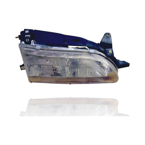 Headlight Assembly - Cooling Direct Fit/For TO2503107 93-97 Toyota Corolla Sedan/Wagon 2WD - Right Hand - Passenger