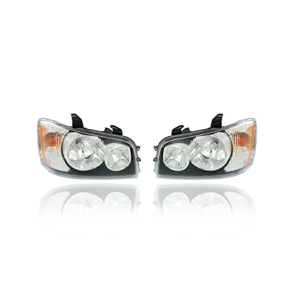 Headlight Assembly - Cooling Direct Fit/For TO2503141; TO2502141 01-03 Toyota Highlander - Pair Left and Right Set, NSF