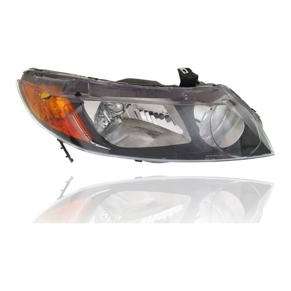 Headlight Assembly - Depo Fit/For 33101SNAA02 06-08 Honda Civic Sedan - Right Hand Passenger, Without Bulbs, CAPA