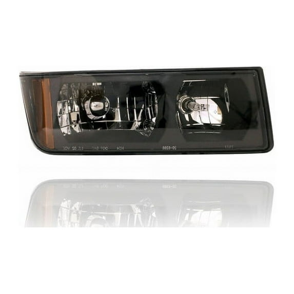 Headlight Assembly - Eagle Eye Compatible/Replacement for '02-06 Chevrolet Avalanche - Black Bezel For Body Cladding/Plastic Bumper Model - Right Hand - Passenger - 15136537