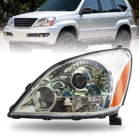 Headlight Assembly For 2003-2009 Lexus GX470 W/O Sport Package
