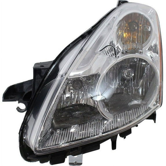 Headlight Assembly For 2010-2012 Nissan Altima Driver Sedan Halogen With Bulb