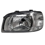 Headlight Assembly For Maruti Suzuki Alto Type 2 With Bulb Left 2005-2012  Without Adjustable Motor, Halogen