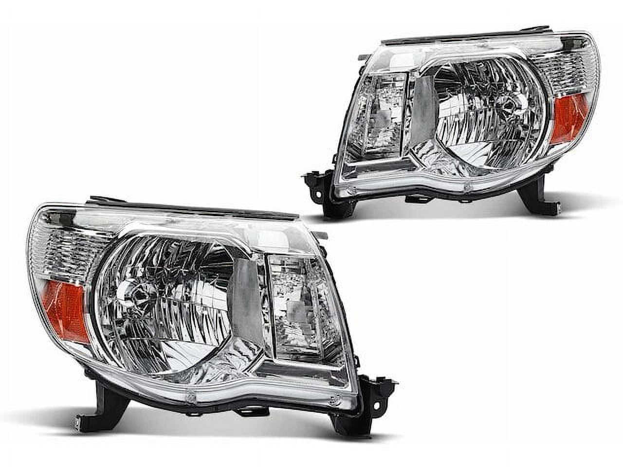 FOR 2005-2011 TOYOTA TACOMA PICKUP SMOKE/AMBER HEADLIGHT LAMP BLUE DRL LED HID FOR 2005-2011 TOYOTA TACOMA PICKUP SMOKE/AMBER HEADLIGHT LAMP BLUE DRL LED HID
