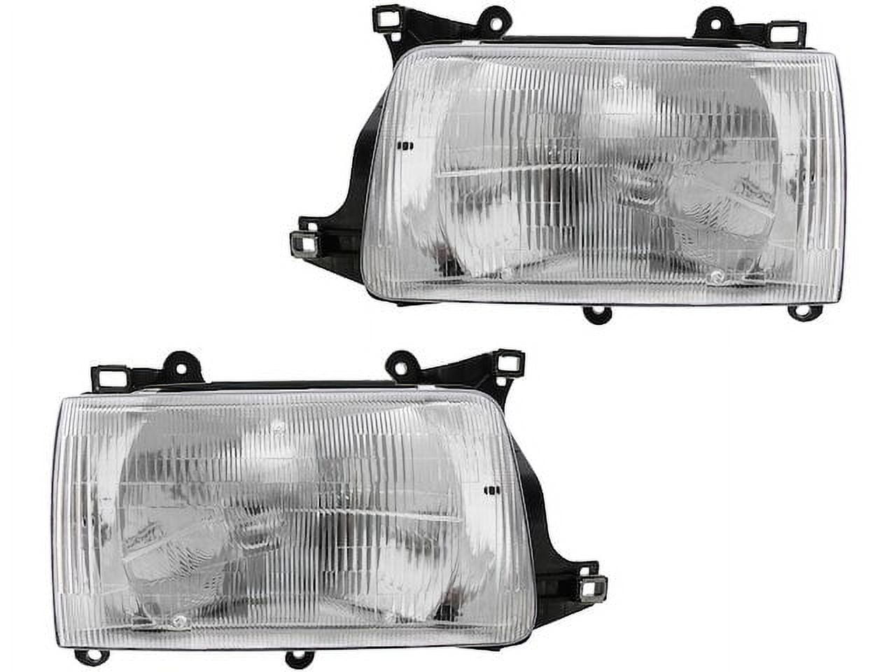 Headlight Assembly Set 2 Piece - Compatible with 1993 - 1998 Toyota ...