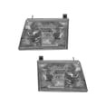 thumbnail image 1 of Headlight Assembly Set 2 Piece - Compatible with 1997 - 2002 Ford E-150 Econoline Club Wagon 1998 1999 2000 2001, 1 of 2