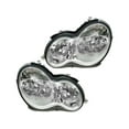 thumbnail image 1 of Headlight Assembly Set 2 Piece - Compatible with 2006 - 2007 Mercedes-Benz C280 Sedan, 1 of 2