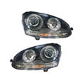 thumbnail image 1 of Headlight Assembly Set 2 Piece - Compatible with 2006 - 2009 Volkswagen Rabbit 2007 2008, 1 of 2