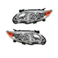 thumbnail image 1 of Headlight Assembly Set 2 Piece - Compatible with 2011 - 2013 Toyota Corolla 2012, 1 of 2