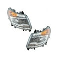 thumbnail image 1 of Headlight Assembly Set 2 Piece - Compatible with 2014 - 2020 Ram ProMaster 3500 2015 2016 2017 2018 2019, 1 of 2