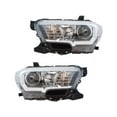 thumbnail image 1 of Headlight Assembly Set 2 Piece - Compatible with 2016 - 2017 Toyota Tacoma, 1 of 2