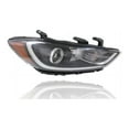 thumbnail image 1 of Headlight Assembly - TYC Compatible/Replacement for '17-18 Hyundai Elantra Sedan SE/SEL (Korea Built) Halogen Without LED Daytime Running Light - Right Hand - Passenger - 92102F2040 - CAPA, 1 of 2
