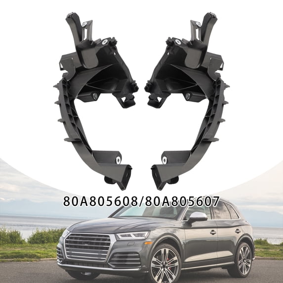 Headlight Bracket Set Left+Right 80A805608 80A805607 For Audi Q5 SQ5 2018-2020