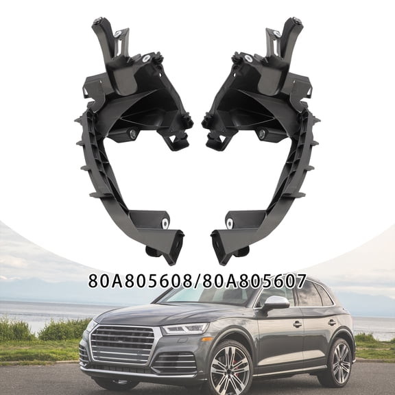 Headlight Bracket Set Left+Right 80A805608 80A805607 For Audi Q5 SQ5 2018-2020