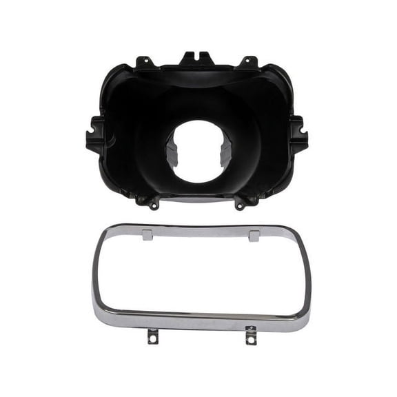 Headlight Bucket Kit - Compatible with 1984 - 1996 Chevy Corvette 1985 1986 1987 1988 1989 1990 1991 1992 1993 1994 1995