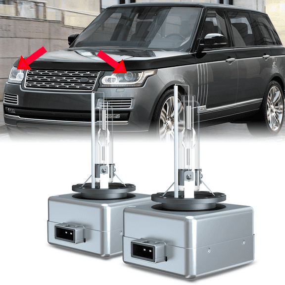 Headlight Bulb - Compatible with 2010 - 2020 Land Rover Range Rover 2011 2012 2013 2014 2015 2016 2017 2018 2019