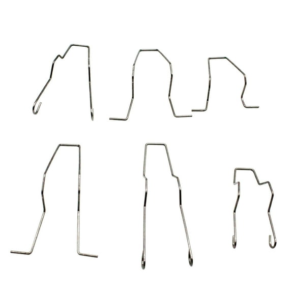 Headlight Bulb Retaining Springs - Secure Clips for Headlamp Dip Dipped Beam Bulb - Ensure Proper Installation