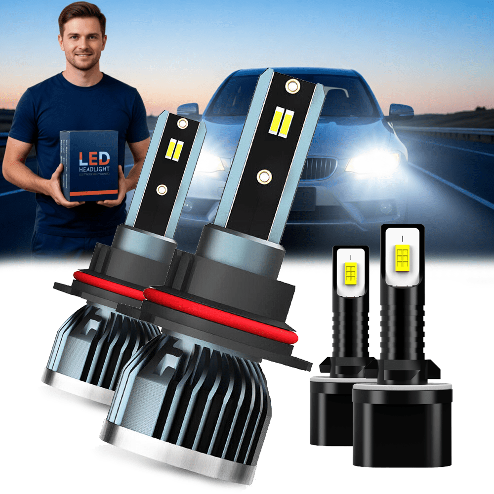 Headlight Bulbs For 1997-2003 Pontiac Grand Prix,9007 High Low Beam,880 ...