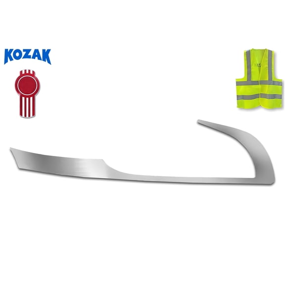 Headlight Chrome Trim (Right Passenger Side) Compatible with T660