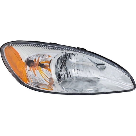 Headlight Clear Lens Chrome Interior 1F1Z13008AA-PFM
