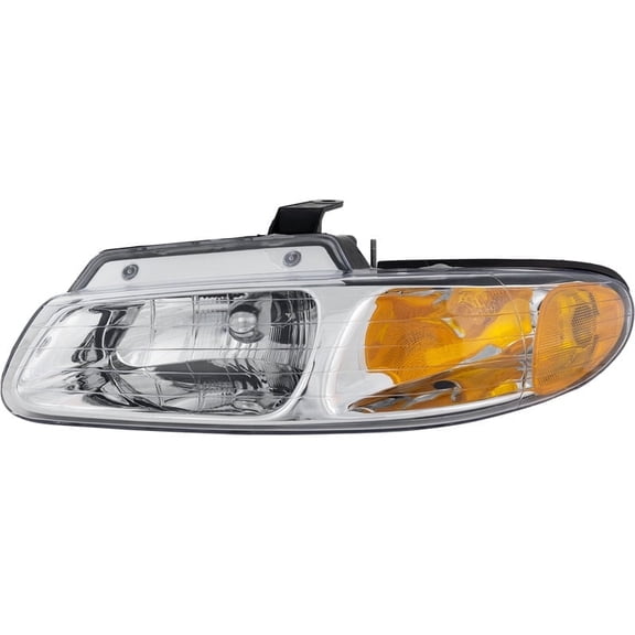 Headlight Clear Lens Driver Side For 2000-2000 Dodge Caravan / Chrysler Voyager