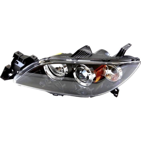 Headlight Clear Lens Driver Side For 2004-2006 Mazda 3