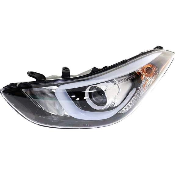 Headlight Clear Lens Driver Side For 2014-2016 Hyundai Elantra