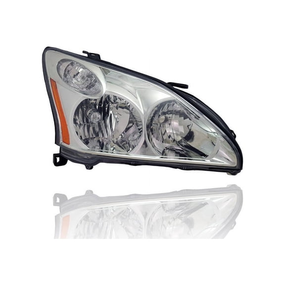 Headlight - Compatible/Replacement for '04-06 Lexus RX330, 06-07 RX400h, 07-09 RX350 (Japan Built) - Halogen - Right Hand - Passenger - 8113048200 - CAPA