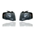 thumbnail image 1 of Headlight - Compatible/Replacement for '07-14 Ford Expedition - With Black-Out, Halogen - Pair, Left Driver + Right Passenger Set - 7L1Z13008CB, 7L1Z13008DB - CAPA, 1 of 2