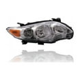thumbnail image 1 of Headlight - Compatible/Replacement for '11-13 Toyota Corolla Base/L/LE (Japan Built) - Chrome Interior - Right Hand - Passenger - 8113012F10 - CAPA Fits select: 2011-2013 TOYOTA COROLLA BASE/S/LE, 1 of 2