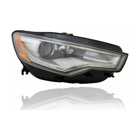 Headlight - Compatible/Replacement for '12-18 Audi A6/S6 - Xenon, Without Auto Level & Adaptive Frontlight System - Right Hand - Passenger - 4G0941044E