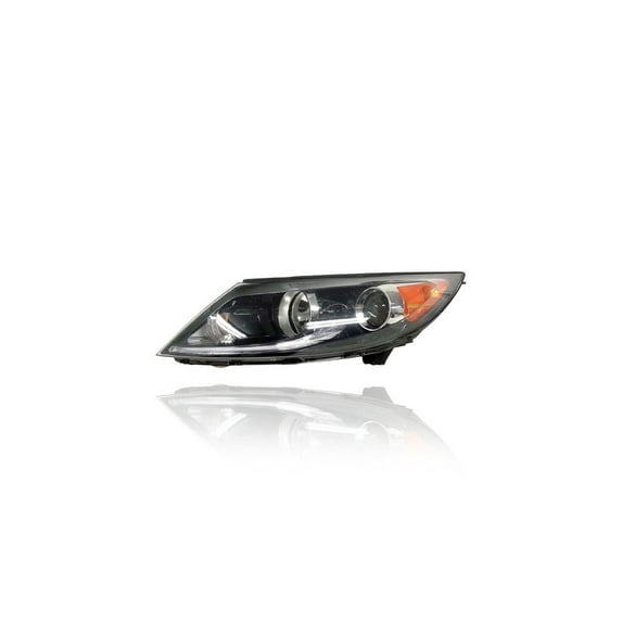 Headlight - Compatible/Replacement for '13-16 Kia Sportage (Exclude Base) - LED With Accent Light - Left Hand - Driver - 921013W710 - CAPA Fits select: 2013-2016 KIA SPORTAGE LX