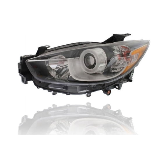 Headlight - Compatible/Replacement for '13-16 Mazda CX5 Sport/Touring/Grand Touring - Halogen - Left Hand - Driver - KJ0151041C CAPA Fits select: 2013-2016 MAZDA CX-5