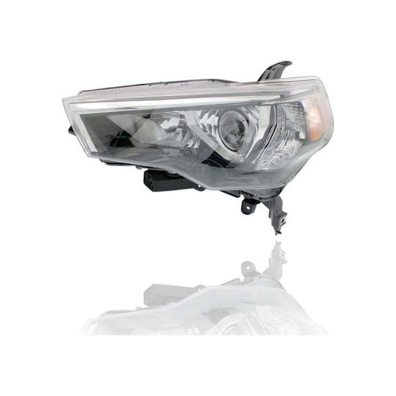 Headlight - Compatible/Replacement for '14-20 Toyota 4Runner - Halogen - Left Hand - Driver - 8117035571 - CAPA Fits select: 2016 TOYOTA 4RUNNER SR5/LIMITED/SR5 PREMIUM