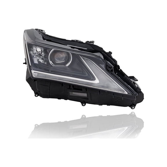 Headlight - Compatible/Replacement for '16-19 Lexus RX350/450h (Japan-Built) - Bi-LED Singlebeam Without Washer/Auto Leveling - Right Hand - Passenger - 8114048E01 - CAPA