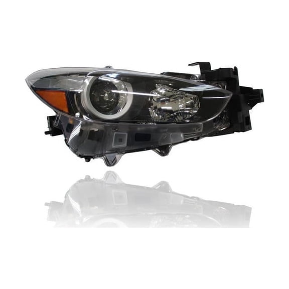 Headlight - Compatible/Replacement for '17-18 Mazda Mazda3 Sedan/Hatchback Sport/Touring, 17-17 Grand Touring - Halogen - Right Hand - Passenger - BABF510K0D CAPA